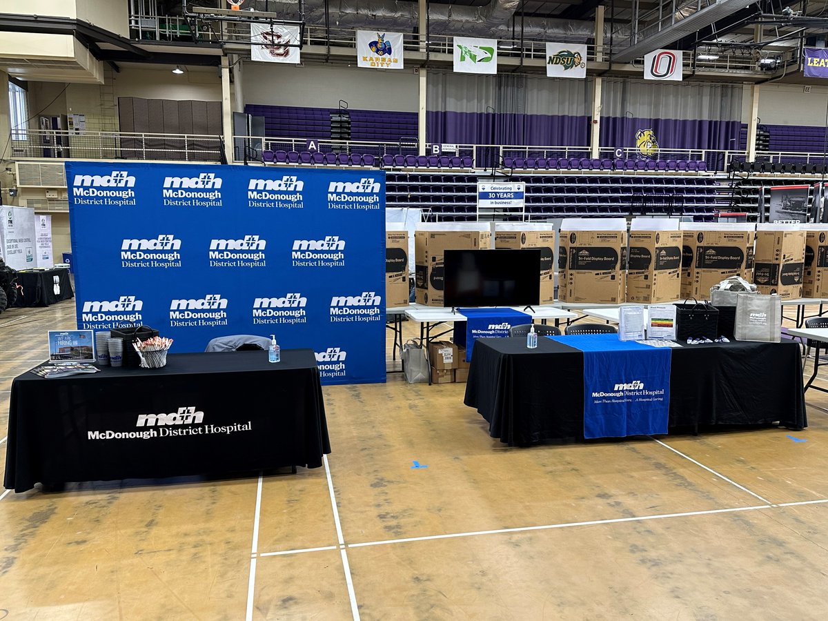 Stop by and see us at the MDH booth this weekend at the WIU Ag Mech Farm Expo.