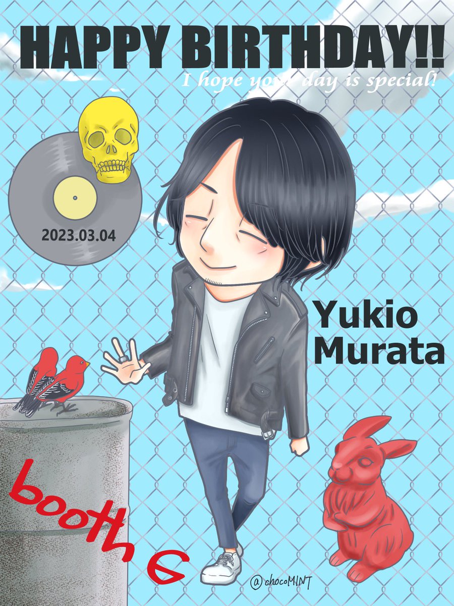 chocoMINT12_23's tweet photo. ✨Yukio Murata 様✨
お誕生日おめでとうございます🎉🎂✨
素敵な1年をお過ごしください🎸♪
#yukiomurata
#mywaymylove
#mwml https://t.co/jaOR0o7KG3