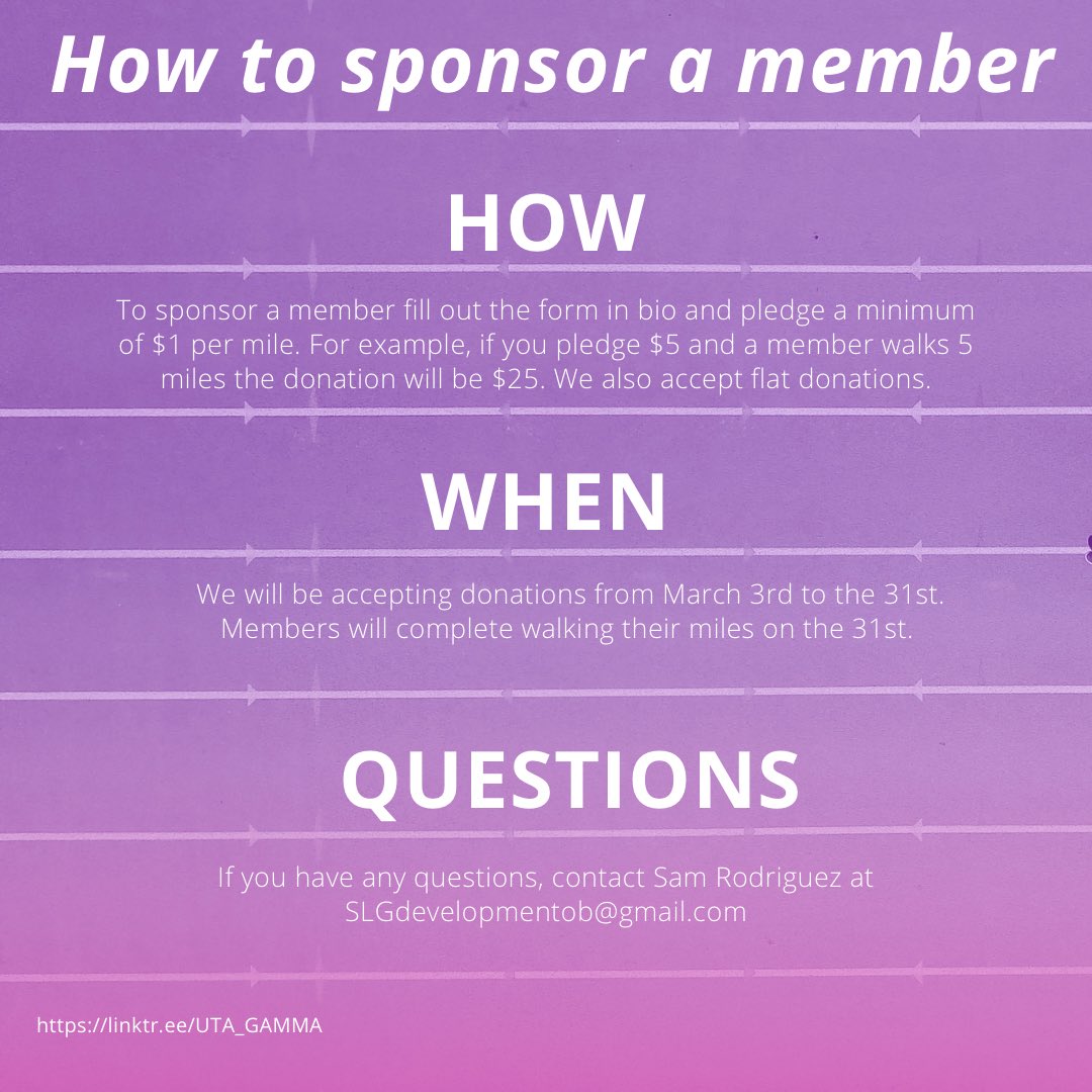 TRiO Programs assist low-income individuals, first-generation college students and individuals with disabilities to progress in their academics. As a sorority, we are committed in supporting each other and others to reach their academic goals. Your donation can help change lives!