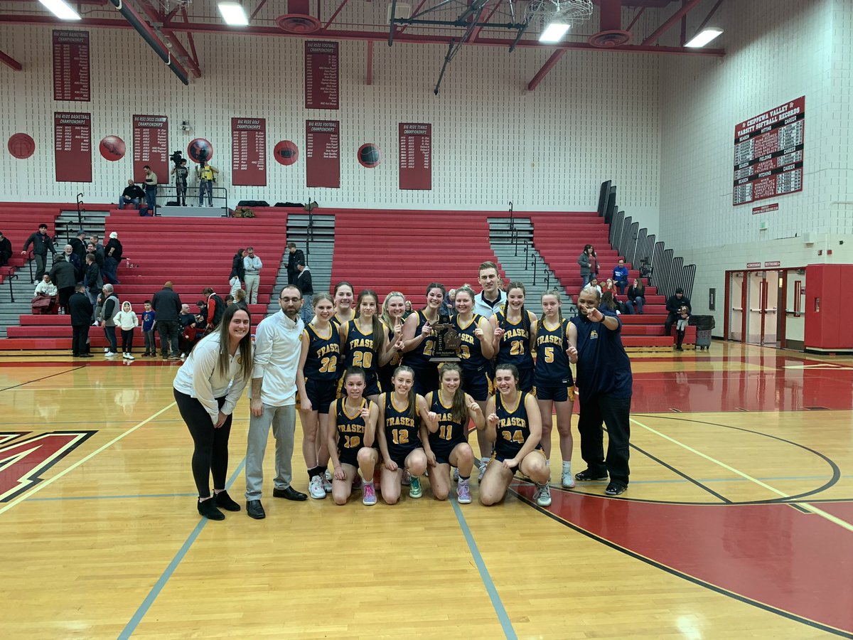 District champs!!! Congratulations Ramblers!🐴🏀