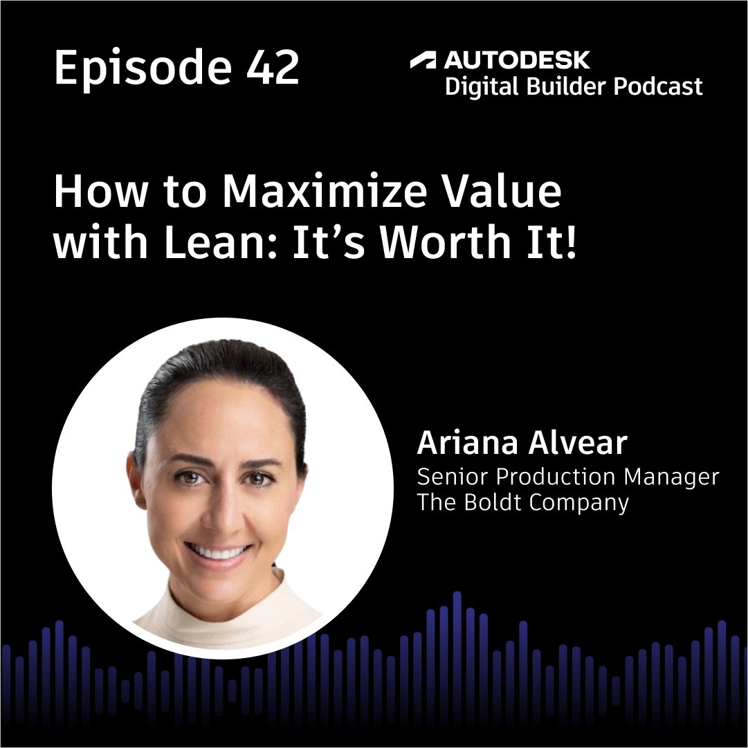 TheBoldtCo's tweet image. As we head into #WomenInConstructionWeek, we are excited to share that Sr Production Manager Ariana Alvear was recently featured on @ADSK_Construct’s Digital Builder Podcast. See what she had to say about #LeanConstruction, technology and #ProjectDelivery. boldt.com/news/video-sto…