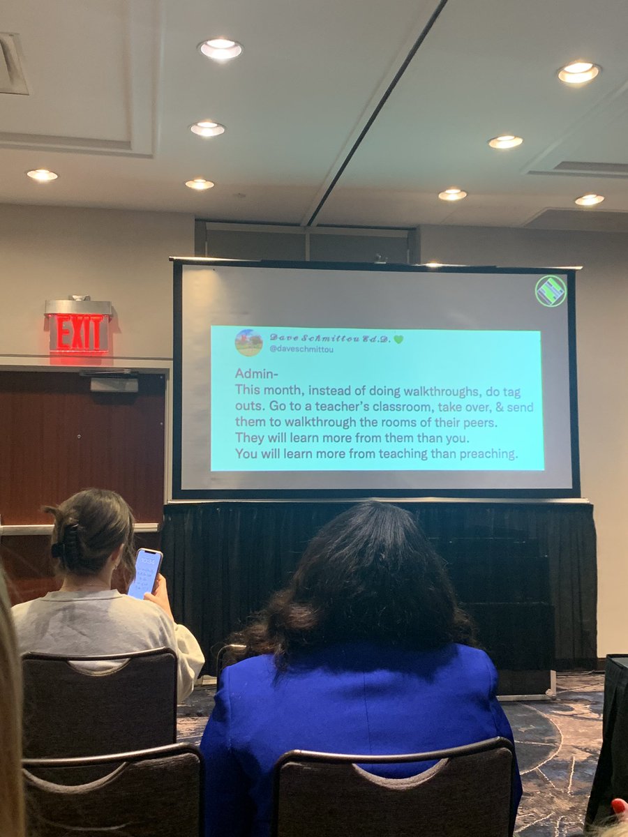MsBracken1's tweet photo. Words from this session at @AccuTrainK12  New York Innovative Schools Summit resonate with me still today. BOLD Humility with @daveschmittou 🤍📝

“Your biggest obstacle in leadership will be your ego” https://t.co/yyjL2LxKGa