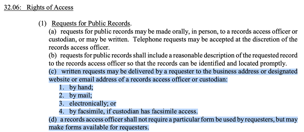 joshdankoff's tweet photo. @andrewqmr @MassStatePolice I just got a similar response from MA DOC this week. Clearly against 950 CMR 32.06(1)(c) and (d). https://t.co/zR8JcneQaq