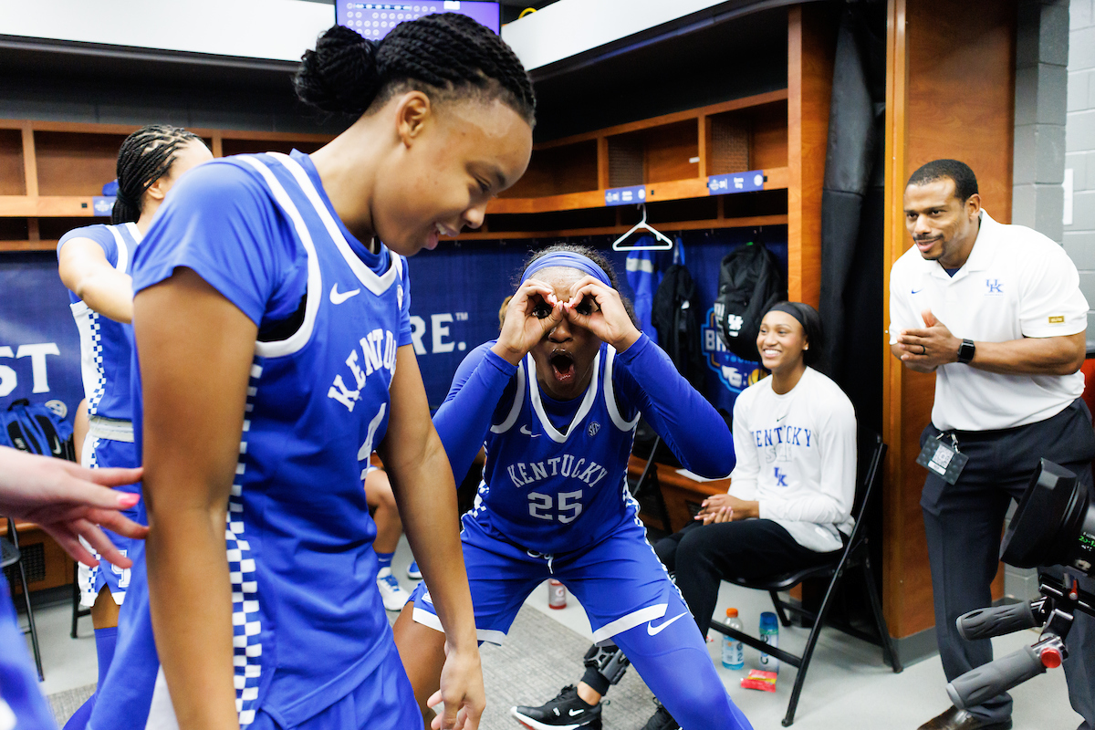 We will see you tonight at @BSWArena! @KentuckyWBB battles 3-seed Tennessee in the SECT quarterfinals here in Greenville. Pregame coverage begins at 8 p.m. ET on the @UKSportsNetwork. We'll chat with @eniyar1 and @UKCoachLZ ahead of the tilt with the Lady Vols!