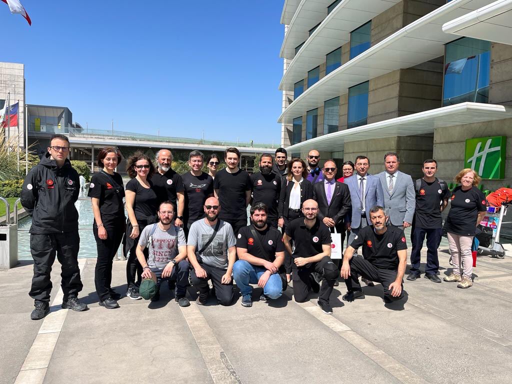 7. Ulusal Antarktika Bilim Seferini başarıyla tamamlayan sefer ekibimizi ülkemize uğurladık. <a href="/tubitakmam/">TÜBİTAK MAM</a> 

Despedimos al equipo científico 🇹🇷 que culminó de manera exitosa la VII Expedición Científica Antártica Nacional.