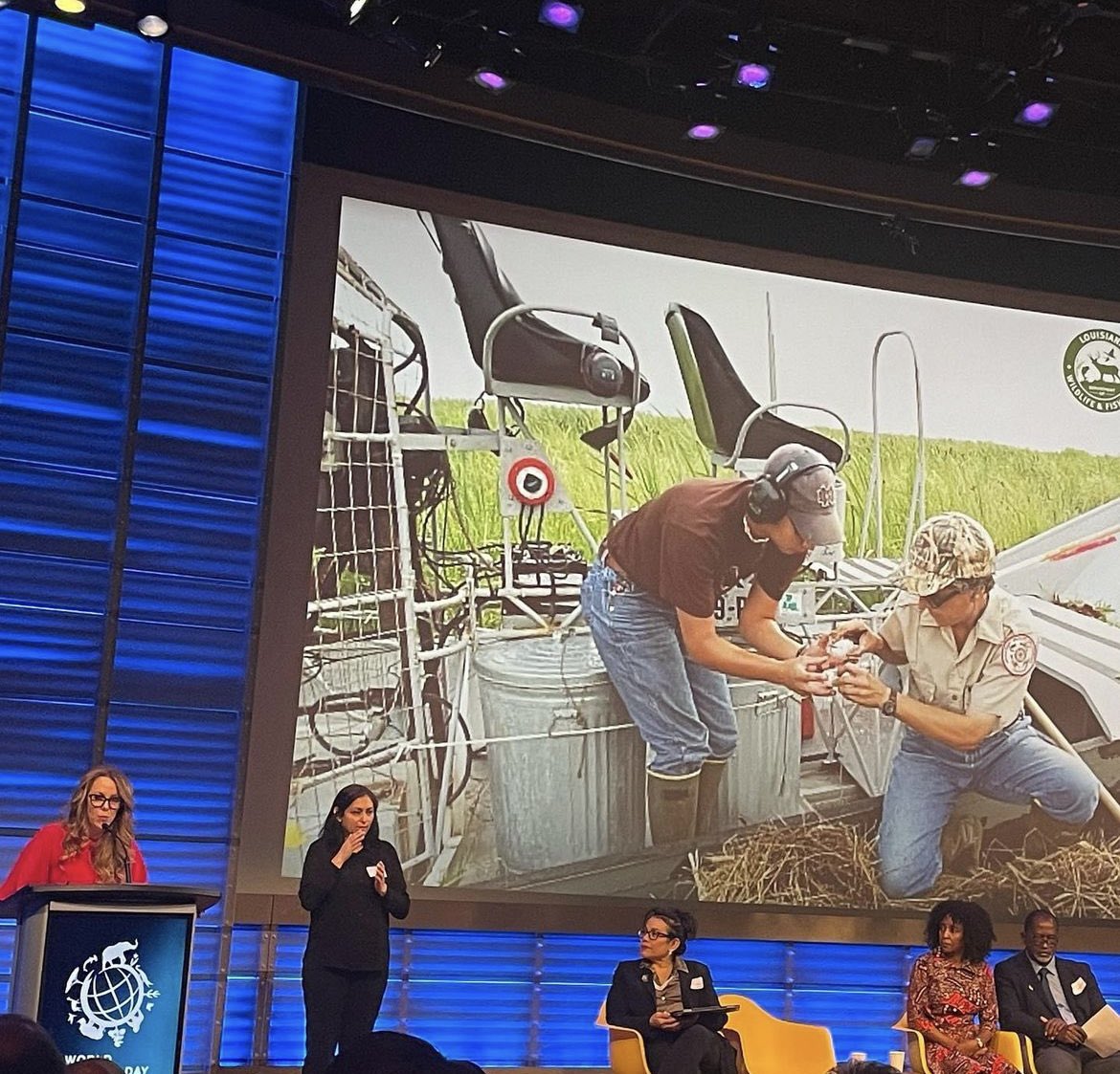 LouisianaGators's tweet photo. We’re proud to be a storteller at @worldwildlifeday on the successful recovery of the American alligator through partnerships between government, science, and industry. @LDWF pioneered the sustainable use program for alligator conservation that has proven its success! https://t.co/vpUsKZ1p3Q