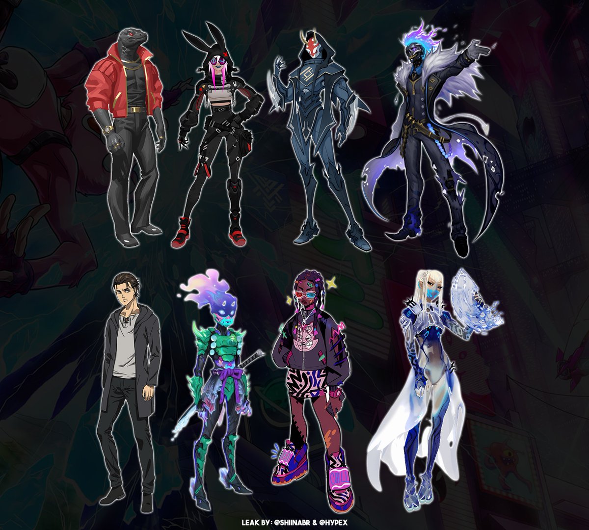 Megahitstopgame's tweet photo. Las #skins del #pasedebatalla #Fortnite #FortniteChapter4Season2 #FortniteSeason2 #fortnitecapitulo4
@ShiinaBR @HIPEX https://t.co/rvZIS5ezyG