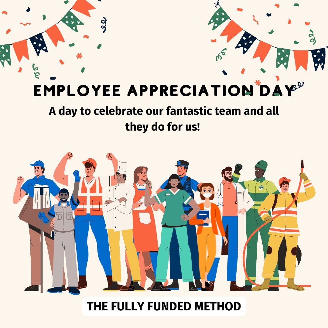 GetFullyFunded's tweet image. Shouting out to all the fantastic employees out there! Thank you for your hard work and dedication! #appreciationday