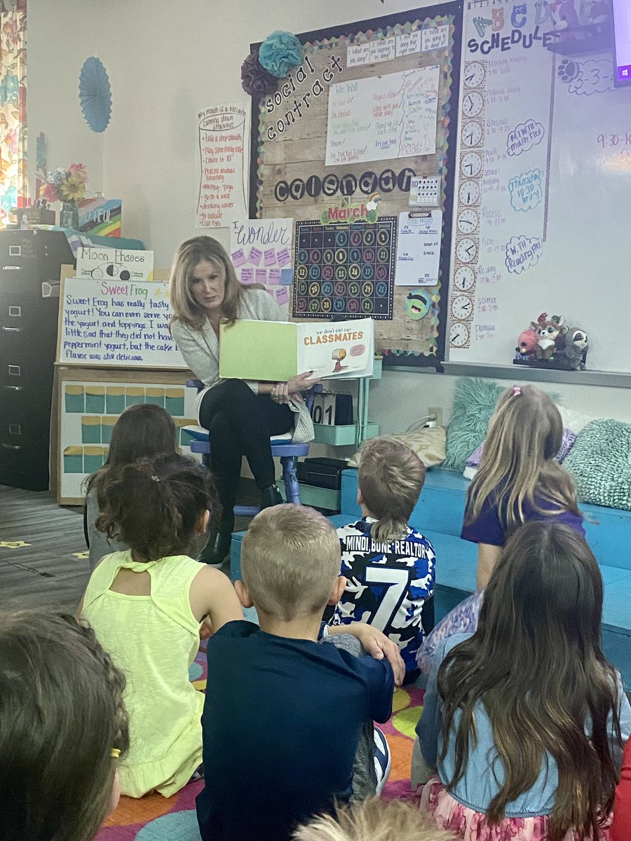 Morgan Richardson (@mrs_richardsy) on Twitter photo Thank you <a href="/stephesp7/">Dr. Stephanie Espinosa</a> for reading to my class today! These little bobcats were so excited to have you💕 #NorthwestReads Thank you <a href="/stephesp7/">Dr. Stephanie Espinosa</a> for reading to my class today! These little bobcats were so excited to have you💕 #NorthwestReads