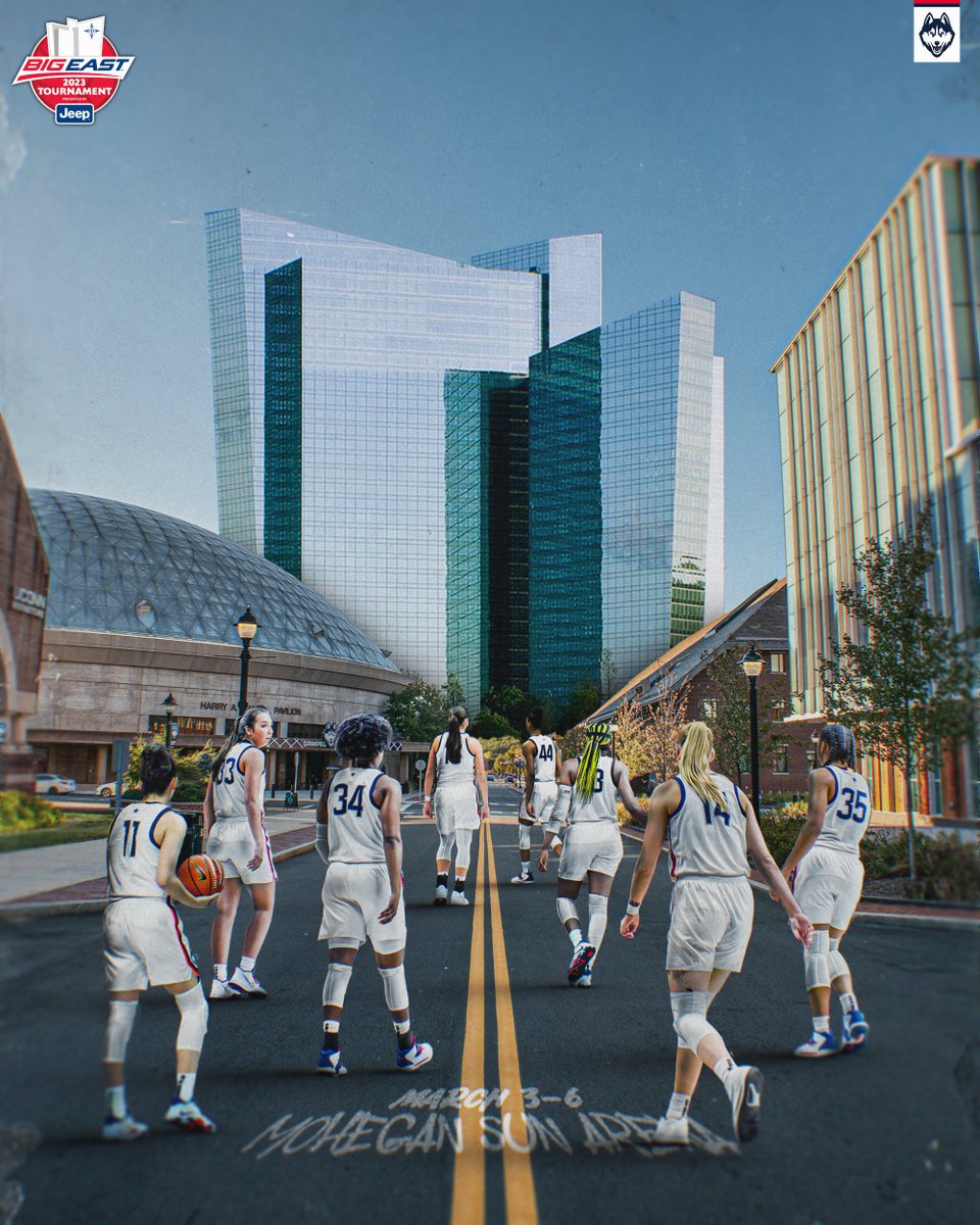 UConnHuskies's tweet image. Off to Mohegan ☀️ 😎

#BleedBlue | @UConnWBB