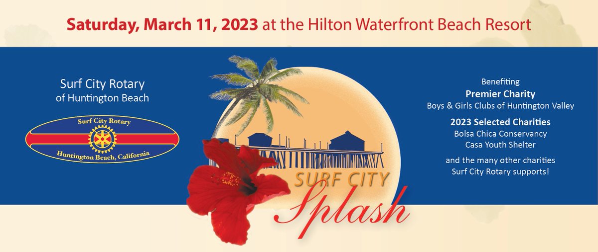 Surf City #Rotary has selected the Boys &amp; Girls Club as its premier charity for their annual Splash fundraiser. $50,000 of the event's proceeds will be donated to the Boys &amp; Girls Club! The items in the online auction are fantastic - check it out!!
e.givesmart.com/events/r6t/i/
#bgchv
