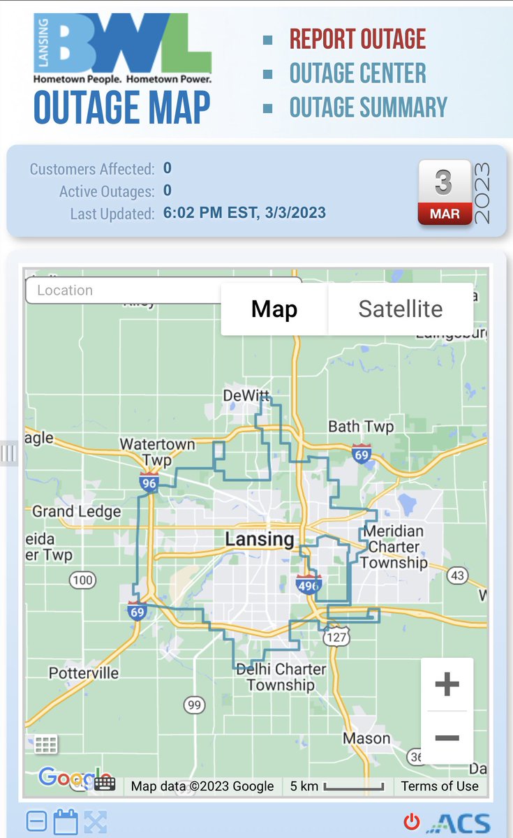 DTE outage map reporting 10k out in Ann Arbor area, 15k out in the Detroit area. Lansing predictably has 0 outages.

We can’t keep living like this, we need electricity in the winter.

Public Power Now