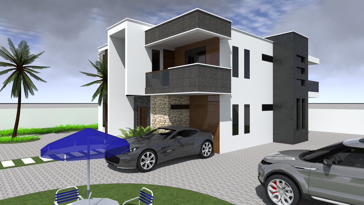 Four Bedroom modern Duplex design with two Lounges #intothebadlands #Bishopdavidoyedepo #ApostleJoshuaSelman #Ashewo