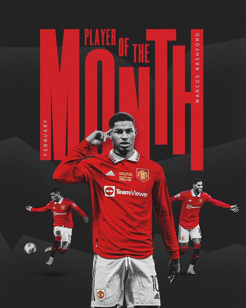 Marcus Rashford
<a href="/ManUtd/">Manchester United</a> February Player of the Month