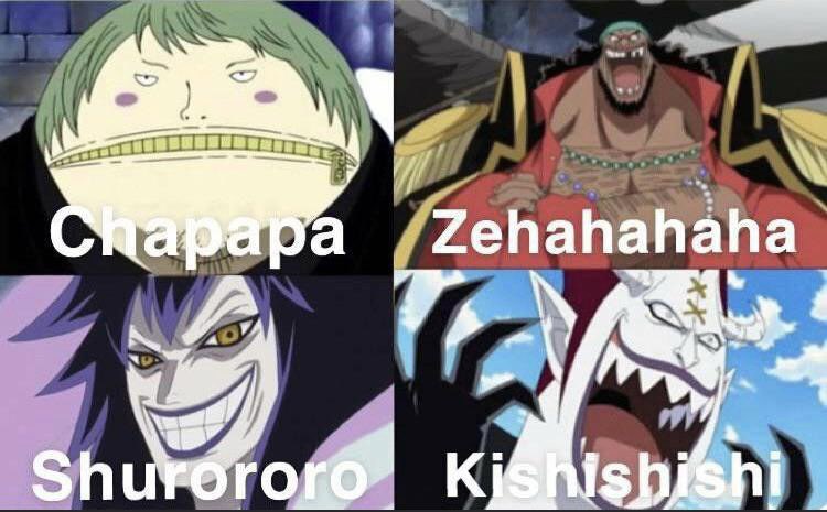KeepUrHRT's tweet photo. Who has the most annoying laugh #onepiece #anime https://t.co/N22RqC59kU
