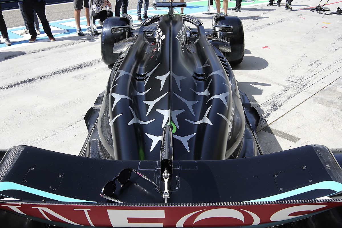 jeffjthompson's tweet image. Bahrain GP: F1 technical images direct from the pitlane #f1 #alpharomeo #BahrainGP 
autosport.com/f1/news/bahrai…