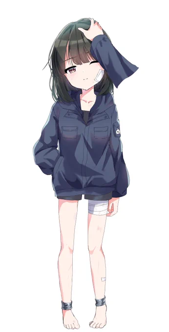 #ブルアカ #戒野ミサキ小さいときのミサキちゃん 