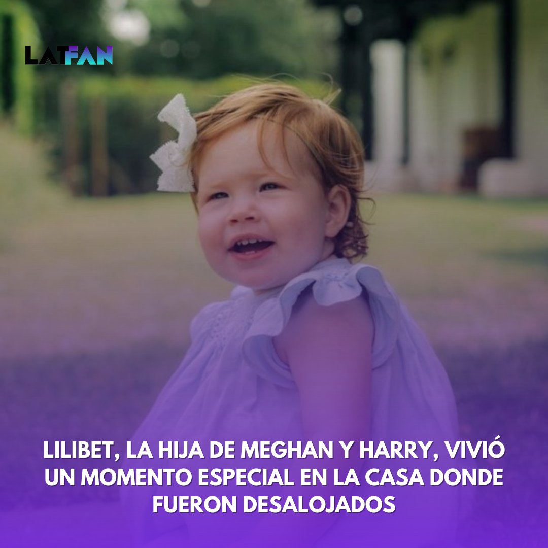 latfan_com's tweet photo. La hija menor de los duques de Sussex, Lilibet,  celebró su primer cumpleaños en la casa de Frogmore Cottage.  En el viaje conoció a la Reina Isabel ll y coincidió con el Jubileo de Platino de la soberana. https://t.co/FGaYt7YZjP