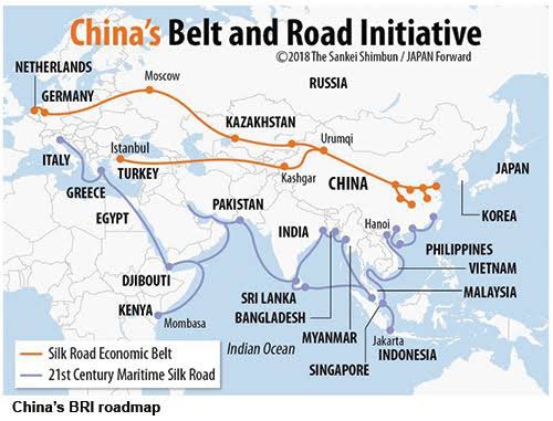 Kanthan2030's tweet image. China’s total trade of goods in 2022 was $6.2 trillion. Of that:

$700 billion was trade with the USA

$840 billion with the EU

$970 billion with the ten ASEAN countries 

$2 trillion was with Belt and Road countries.

#BRI #imports #exports