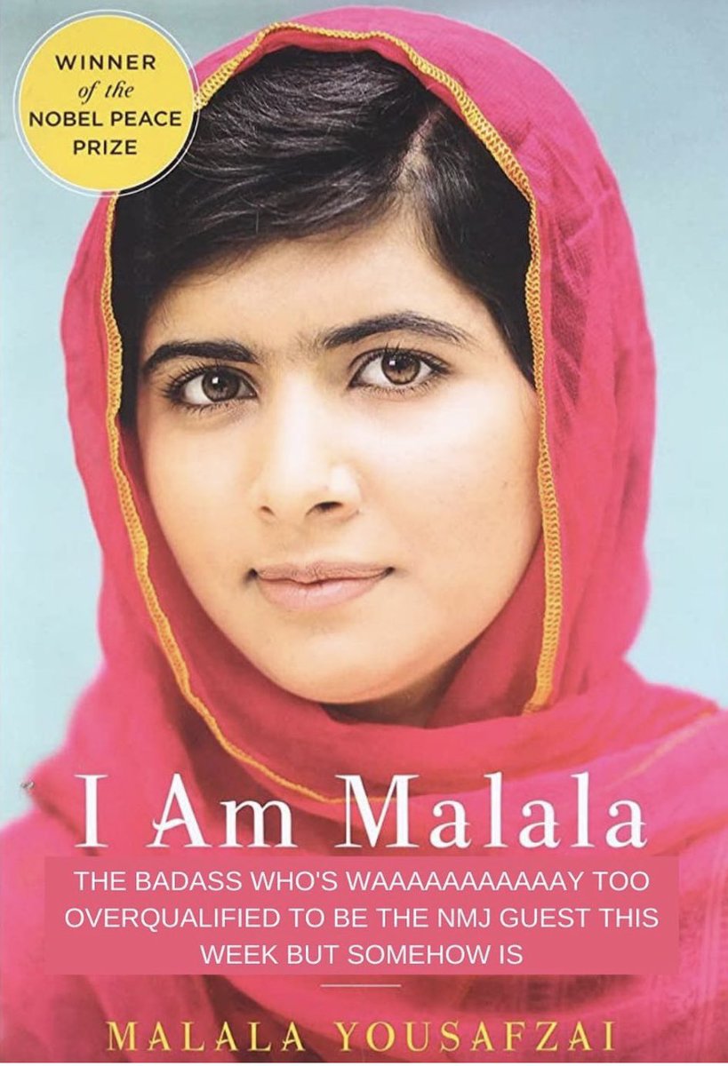Thrilled (and, honestly a little shocked) that the incredible Malala Yousafzai is our guest this week! She and guest host @joshgondelman will talk Nobels, Oscars, and Beyoncé vs. Taylor Swift. Join us this weekend, because you wouldn’t want to disappoint Malala, would you?