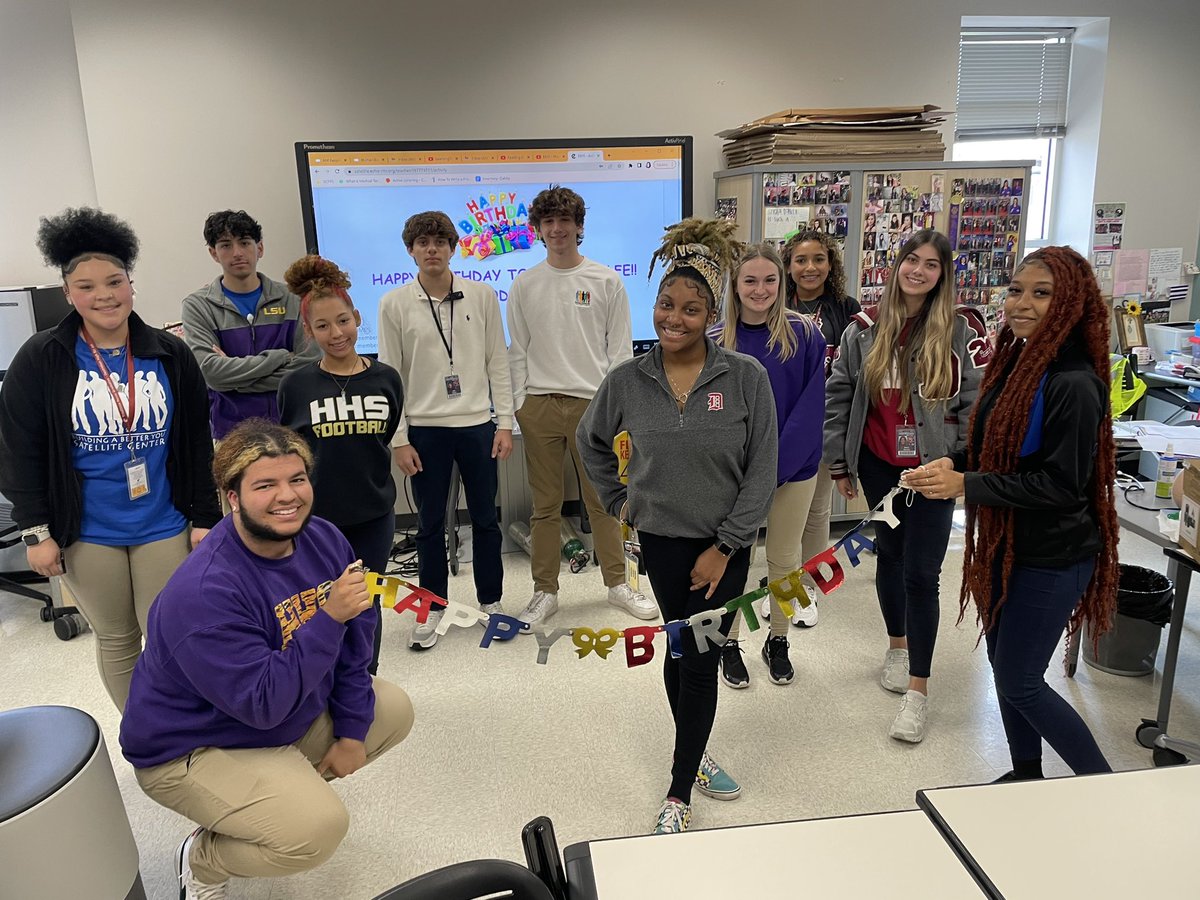 Happy birthday to our Emergency Medical Responder Team Members Jackson &amp; Hana!! 🎂🎉 🥳Wishing you both a day full of laughter &amp; happiness ☀️&amp; a year that brings you much success! #EVERYSTUDENTEVERYMOMENT <a href="/satellitecenter/">Satellite Center</a> <a href="/SCPPS/">SCPPS</a> <a href="/DHSWildcats/">Destrehan High</a> <a href="/HCESatCenter/">HBS-PLTW: Human Body Systems</a> <a href="/HahnvilleHigh/">Hahnville High</a>