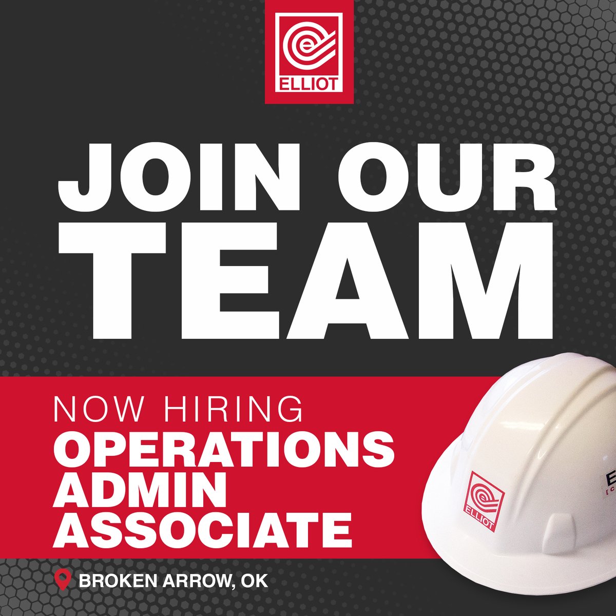 DavisHElliot's tweet photo. Elliot is seeking an Operations Admin Associate to join our team in Broken Arrow, OK! This role will assist our regional operations through various important tasks, including billing and payroll.

Interested? Visit the link below to apply today!

Apply: https://t.co/01IjWuEl6S https://t.co/rlCQiJy85c