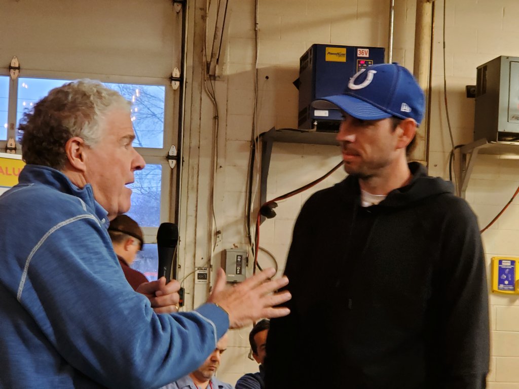 ronNcaphill's tweet photo. One of the most unsung and kind #NFL people is @peter_king - this evening's #NFLCombine #MeetUp is a great example.

An annual event with proceeds benefitting #Indianapolis' @TTindy - to make a difference well beyond anything football.

Thank you, Peter, for being so great. https://t.co/OHyC4r3QqF