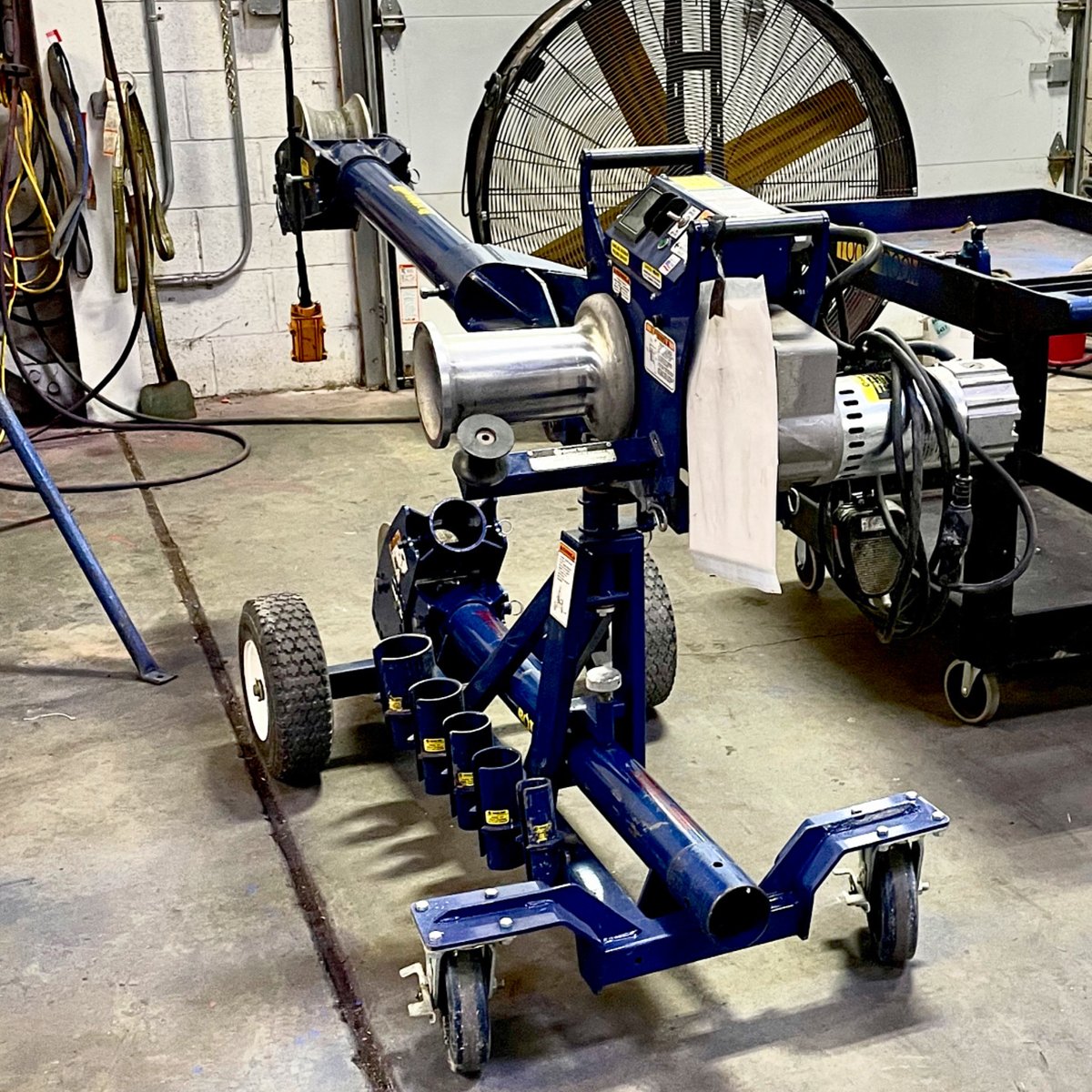 CurrentTools's tweet image. We were happy to see our 100 Two-Speed Cable Puller w/Carriage at Payne Crest Electric in St. Louis the other week! This Two-Speed Cable Puller with Rotaboom™ Carriage has a 10,000 lb. Capacity. Click here:  currenttools.com/products/cable… to learn more!
.
.
.
.
#electrician #electrical