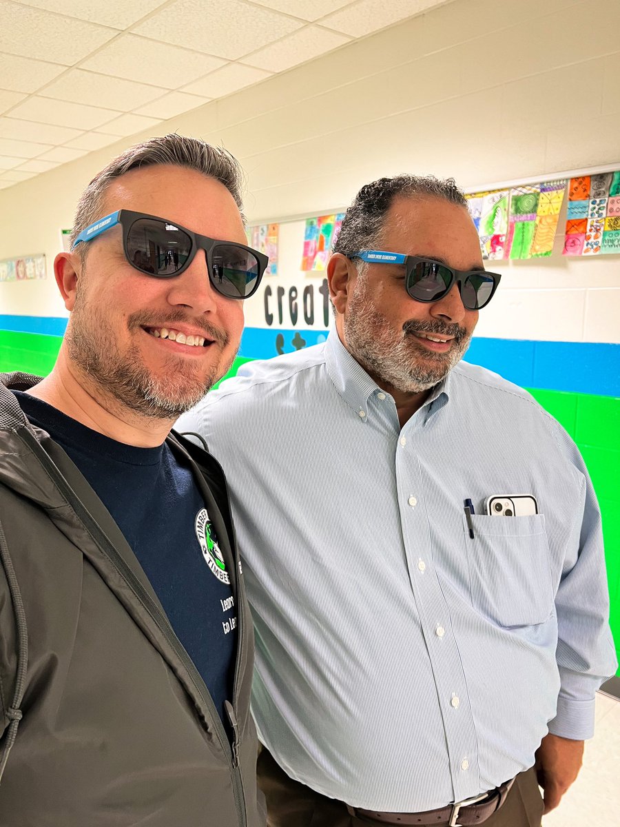 The future is bright for our Timberwolves! 

Thank you to the <a href="/TimberDrivePTA/">Timber Dr Elem PTA</a> for putting on an exciting, albeit exhausting, pep rally today (x3)! 🏃‍♀️🏋️

<a href="/JamesOverman4/">James Overman</a> , thank you for visiting today and showing some Pack Pride!

<a href="/BrandonWarrenNC/">Brandon Warren</a> <a href="/TimberDriveES/">Timber Drive ES</a>