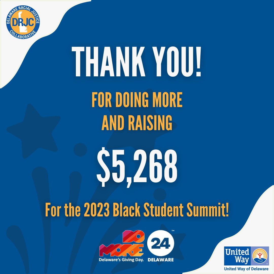 You did it! We hit our goal and smashed it! Thank YOU for doing more to empower, uplift, and engage our Black Student Unions, students, advisers, administrators and allies! #DoMore24DE