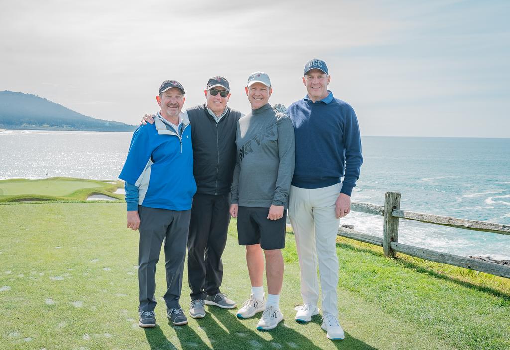 JackJoconnor's tweet photo. Nothing better!  Best friends playing Pebble Beach.  Greatest walk in golf. https://t.co/5tgBL5xnK5