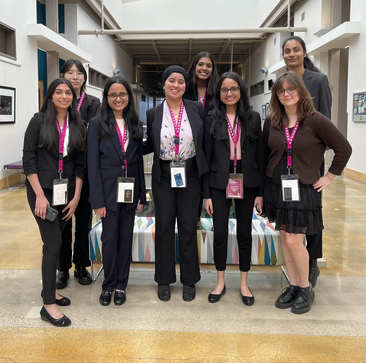 So proud of these incredible ladies at the end of day 1 in Austin! District &amp; County Trial Teams! <a href="/texasyg/">YMCA Texas Y&G</a> <a href="/AllenHS_Eagles/">Allen High School</a>
