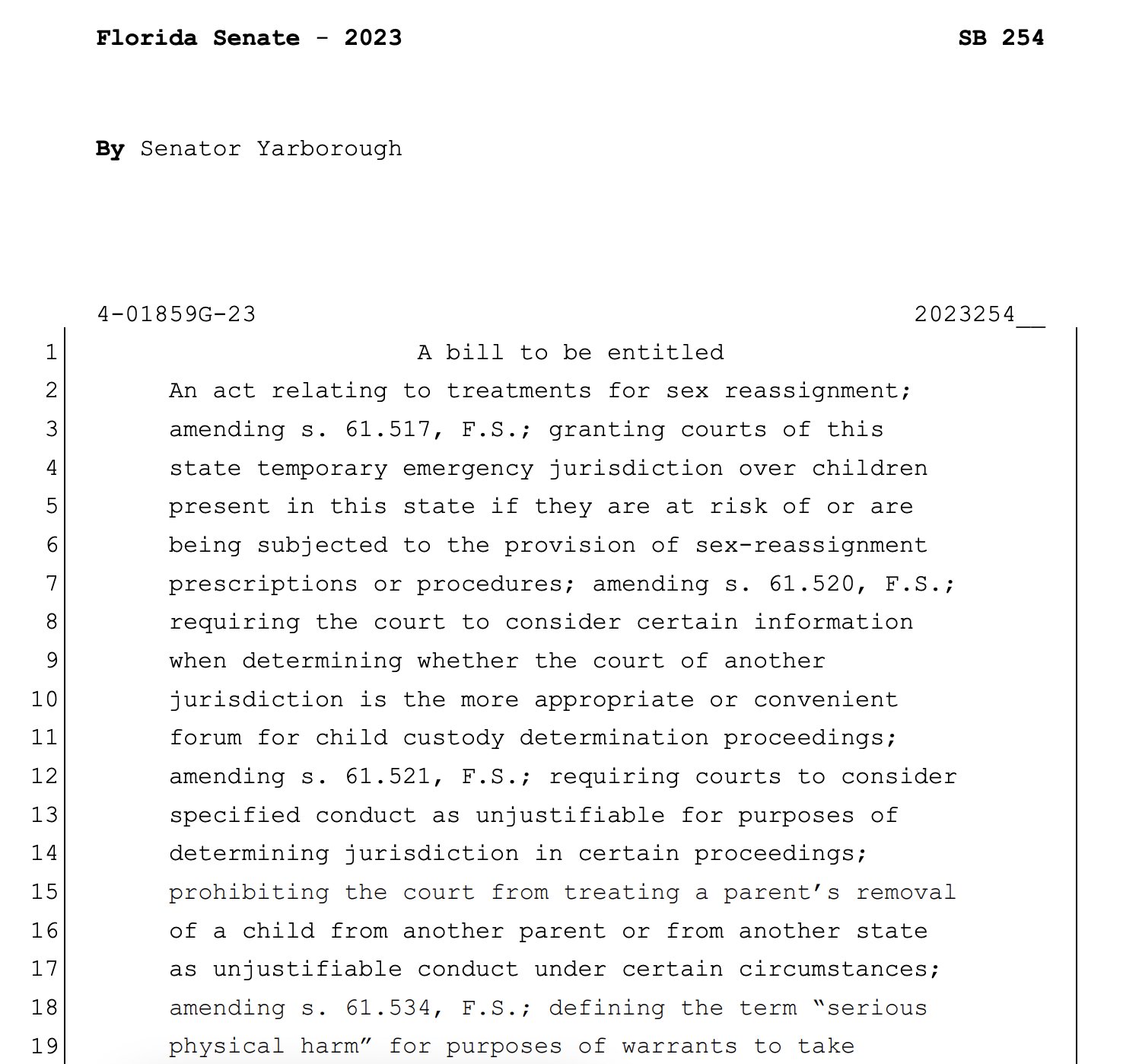 Equality Florida on Twitter "BREAKING A bill has been filed in the FL
