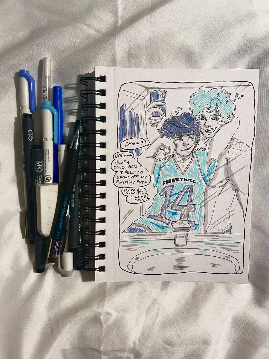 Best friend doing what besties do
-
#prjCMCS #CMCS #callmecupidstupid #callmecupidstupidcomic #webcomic #webtoon #webtooncanvas #tapas #tapascomics #lgbt #lgbtwebseries #lgbtcomics #gay #bi #art #artwork #ink #traditionalart #sketch #sketchbook #valentines #originalcharacter #oc