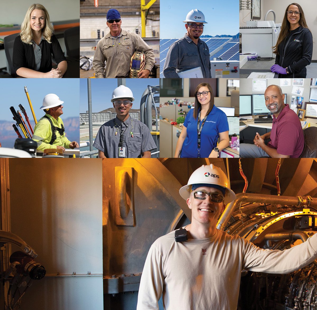 apsFYI's tweet photo. It's #EmployeeAppreciationDay! Thank you to each and every one of our employees who serve over 2.7 million customers across Arizona. Their dedication helps pave the way to a brighter tomorrow. 
#IWorkAtAPS https://t.co/W6ic3qColJ