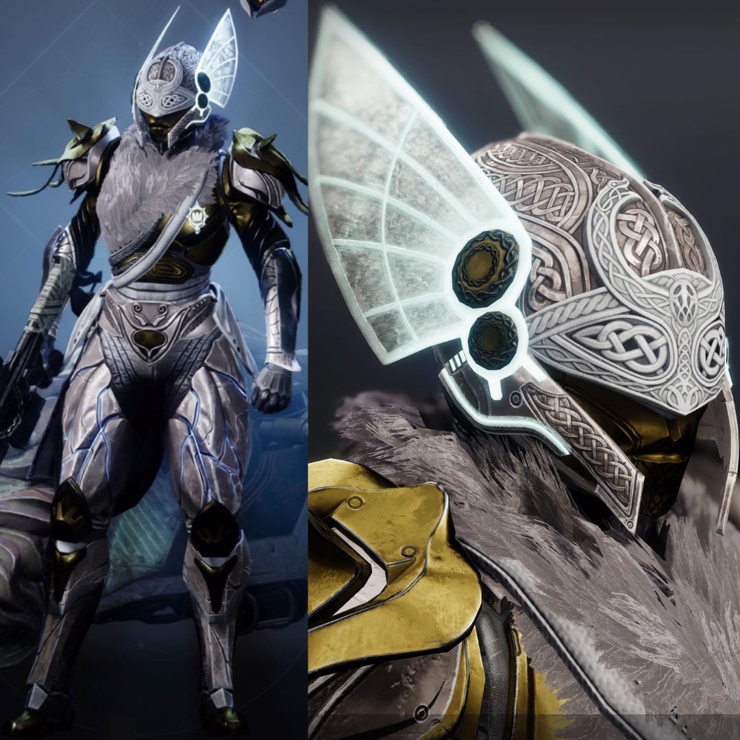 Jnnlst's tweet photo. Obsessed, HJÖRÞRIMUL #destinyfashion #destiny2 #lightfall #destiny2fashion #loreleysplendor #destiny2titans https://t.co/EoSSjLPEuy