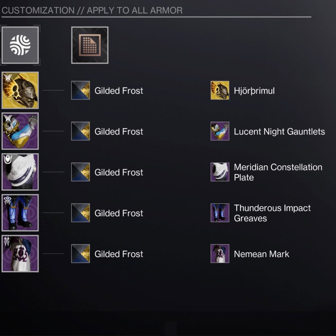 Jnnlst's tweet photo. Obsessed, HJÖRÞRIMUL #destinyfashion #destiny2 #lightfall #destiny2fashion #loreleysplendor #destiny2titans https://t.co/EoSSjLPEuy