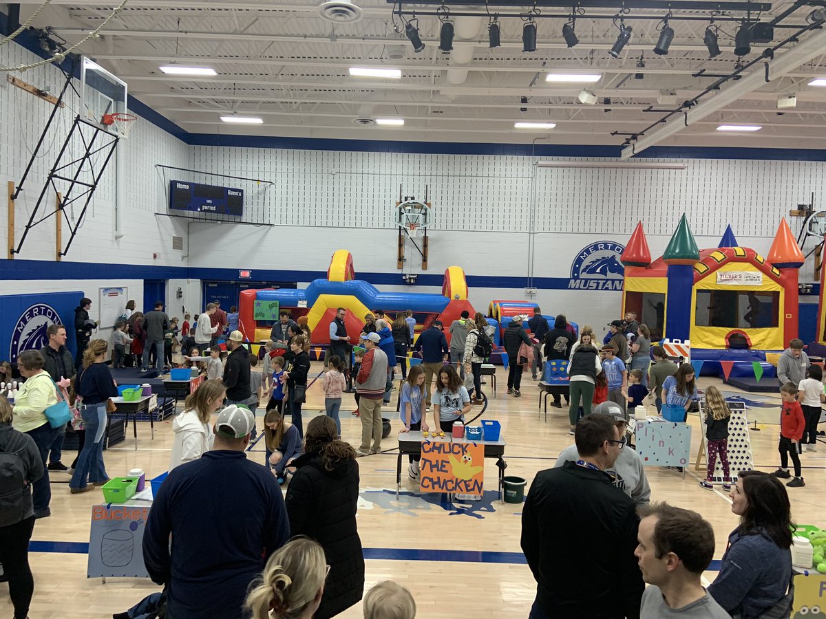 Merton School Carnival is underway! We are here until 8:00!
