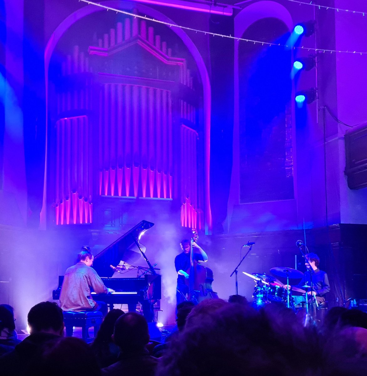 A wonderful evening of music last night at <a href="/stlukesglasgow/">Saint Luke's</a> with the fabulous <a href="/fergusmccreadie/">Fergus McCreadie</a> trio.  The jazz scene in Scotland is thriving. Just a shame <a href="/BBCRadioScot/">BBC Radio Scotland</a> aren't interested in promoting it.