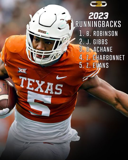 Pre-Combine 2023 Rookie RB rankings. 

Bijan is in a tier of his own 🚀

This is one of the deepest rb classes we have seen in years. 
#NFLDraft2023  #NFLCombine