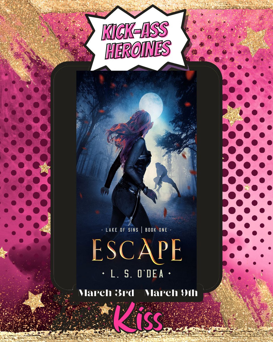 LSODea's tweet photo. My story is featured on the @kissromanceapp @kissapp
 Kick Ass Heroine shelf from 3/3 to 3/9! Check it out! "Totally different than anything I have ever read. I'm hooked. Keeps you on edge. Can't wait to download the next book." https://t.co/7kRlLdVl2e