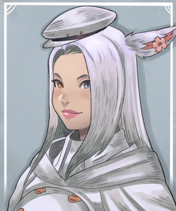 ffxiv character portrait commission 
