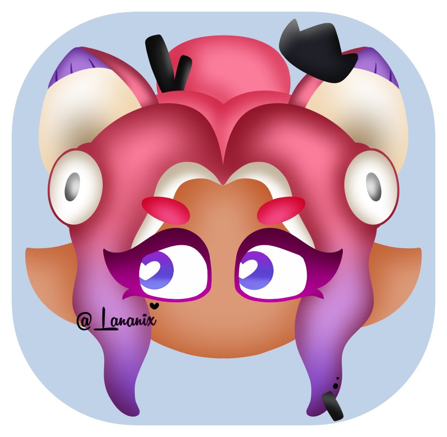 Lanalix's tweet photo. Hero mode icons for @Mishouzaki &amp; @yebbyart 

#splatoonart #splatoon https://t.co/eCHMh3yEgJ