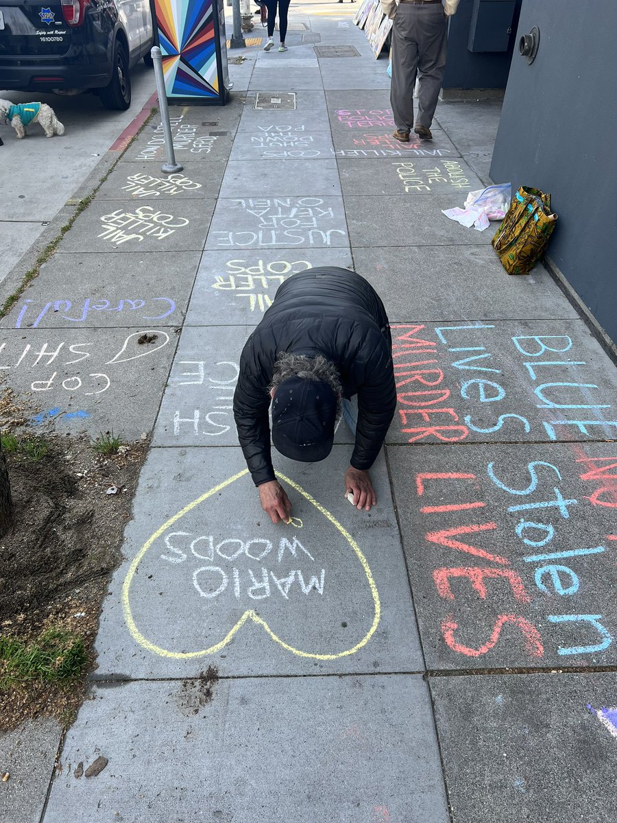EQUIPTO's tweet photo. For 7 years now, Every Friday from 1pm to 2pm. Mothers on the March is a weekly protest denouncing police terror held on the corner of 6th &amp; Bryant. Where the Police Officers Association building is located. Feel free to join the Mothers &amp; help spread the word. #JailKillerCops https://t.co/OUYyib6Qjs
