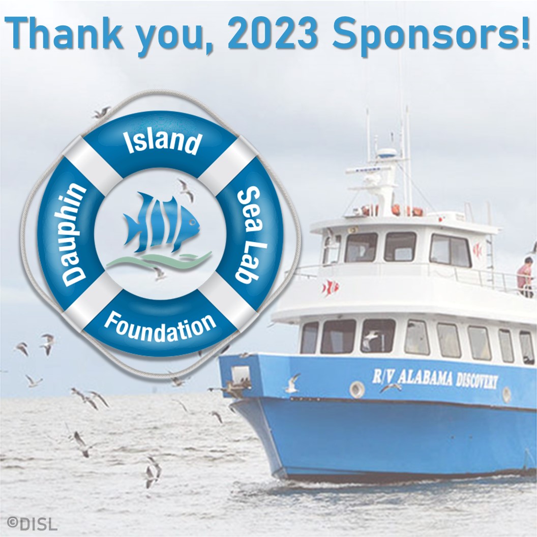 We thank the Dauphin Island Sea Lab Foundation for being one of SEAMAMMS's 2023 Manatee Level sponsors! #seamamms2023 #marinescience #marinemammalscience The DISL Foundation was created to support the #DauphinIslandSeaLab in its mission. Learn more at sealabfoundation.org