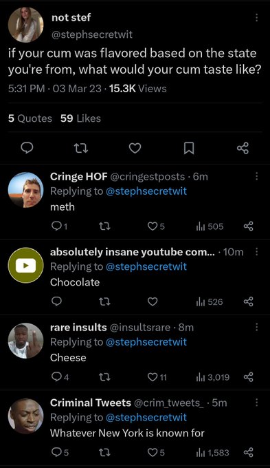 The shitfest of gimmick accounts https://t.co/0jkUPZaHgd