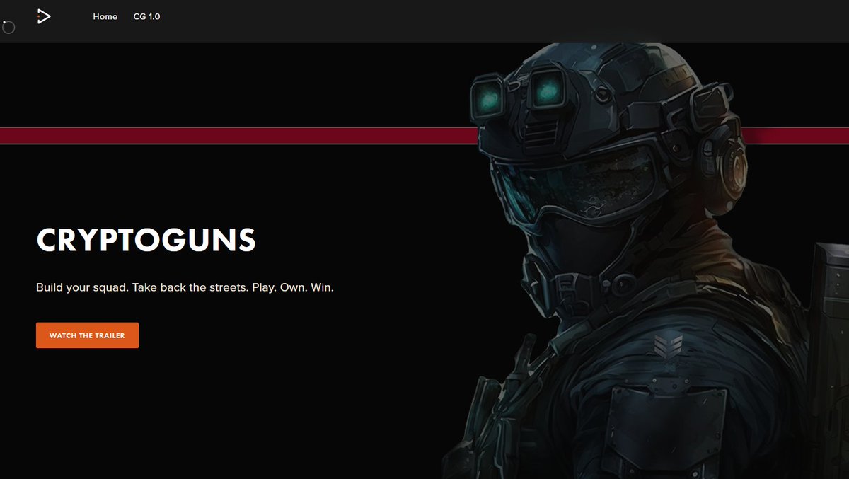 CryptoGunsGame's tweet photo. Things are beginning to get a little spicy in the kitchen! 🚀🔥
Go check out our redesigned website for CG3D 😍🥳
Read some of our blog posts
1⃣Follow the twitter
2⃣Join the discord
3⃣Don't spam the mods ♥️

#nft #blockchain #gamefi #myria #cryptoguns https://t.co/tFG3gdoqXP