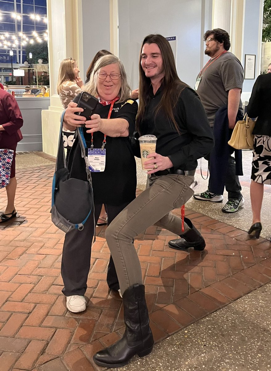ScottPresler's tweet photo. Over the years, I’ve learned the art of how to take a selfie when you’re tall. 

I’m having the absolute best time @CPAC. https://t.co/N8ofj8EB7G