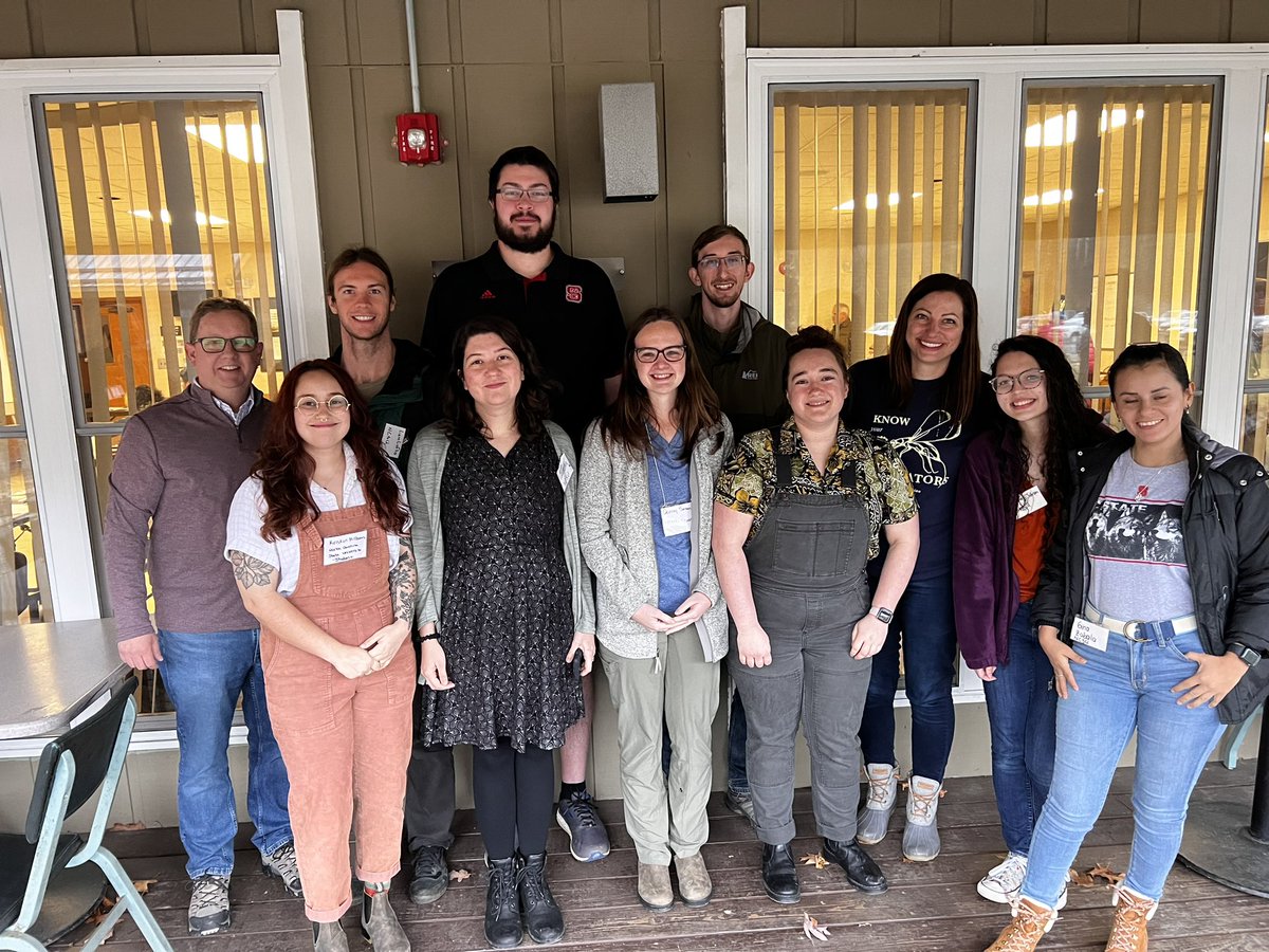 NCForestHealth's tweet photo. NC State Forest Health represented this week at the Southern Appalachian Forest Entomology and Pathology Seminar in Western NC. Proud of our students for their awesome talks and posters! https://t.co/rKkUXerRwx