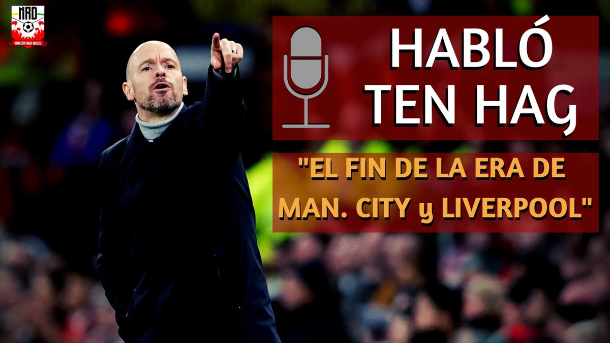 reddevilnacion's tweet photo. 🔴 NUEVO VIDEO!
👉 https://t.co/y5ZuCn3BKN

Se viene el DERBY entre #Liverpool y #ManUtd en Anfield y calentamos la previa en NRD! 🔥

#ErikTenHag quiere hostilidad, quiere guerra, porque eso quiere su plantilla y habló del fin de la eras! 😎

#NacionRedDevil | #MUFC https://t.co/5tc6r1Nfc7